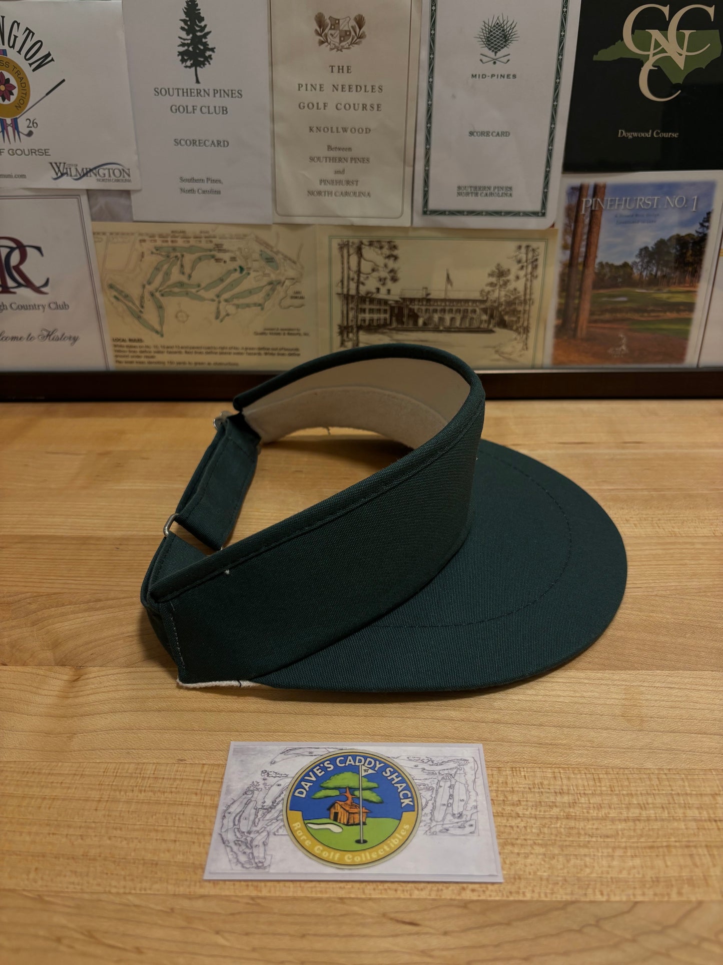 1990s Vintage Plainfield Country Club Imperial Visor