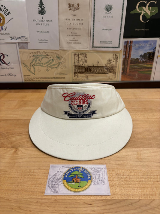 1990s Vintage PGA x Cadillac x NFL Golf Classic Texace Visor