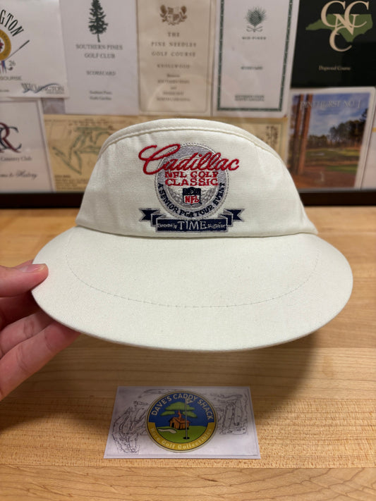 1990s Vintage PGA x Cadillac x NFL Golf Classic Texace Visor
