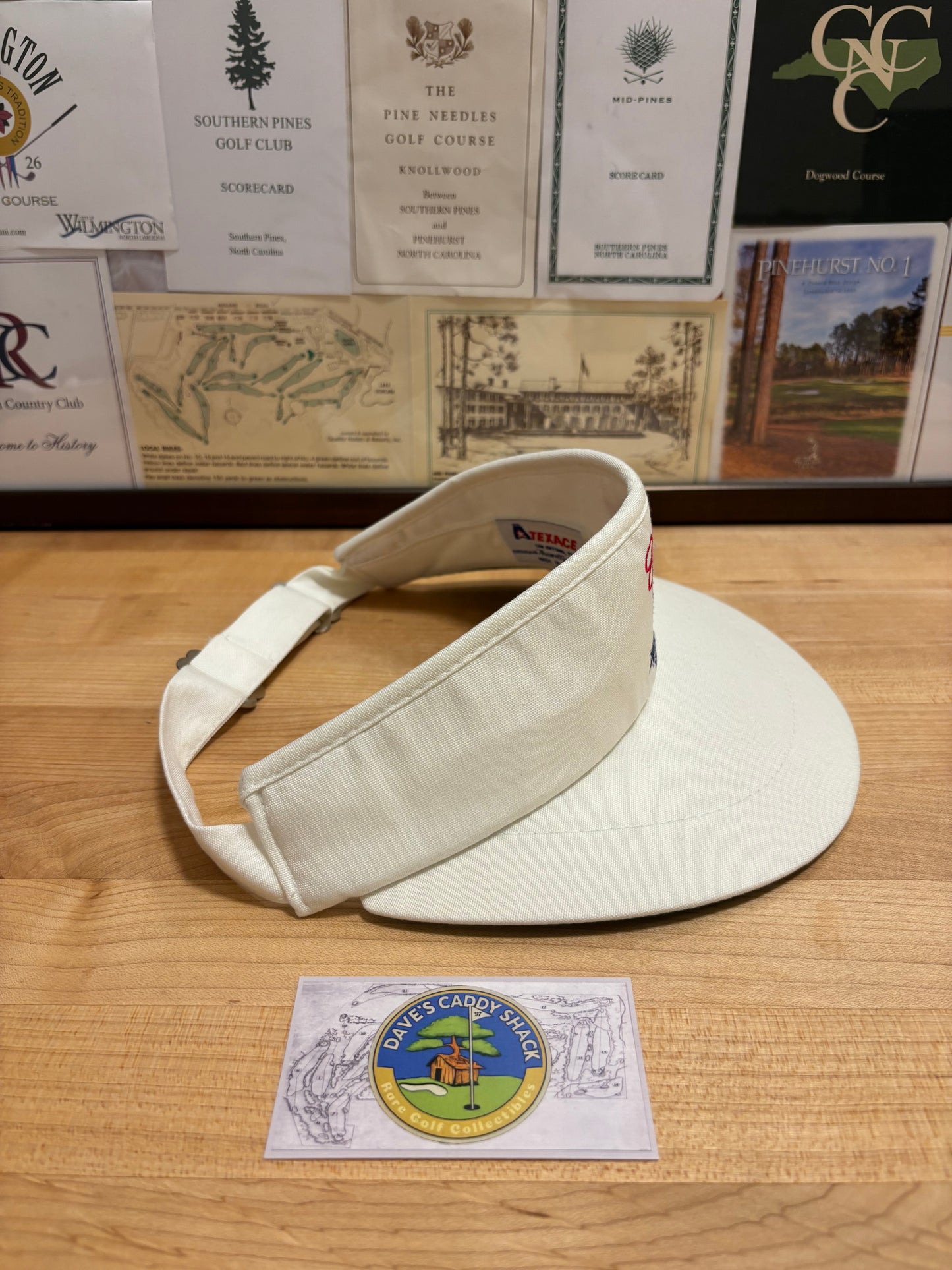 1990s Vintage PGA x Cadillac x NFL Golf Classic Texace Visor