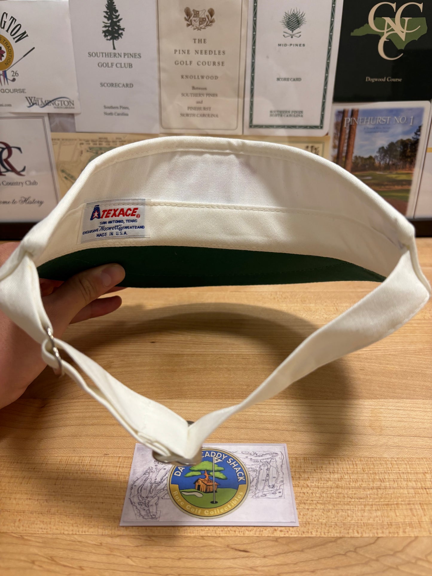 1990s Vintage PGA x Cadillac x NFL Golf Classic Texace Visor