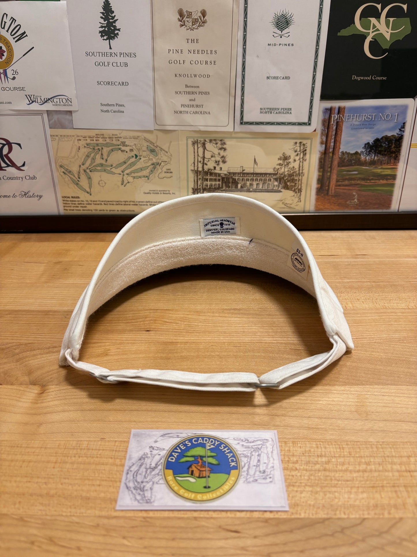 1990s Vintage Phonencian Golf Club Imperial Visor