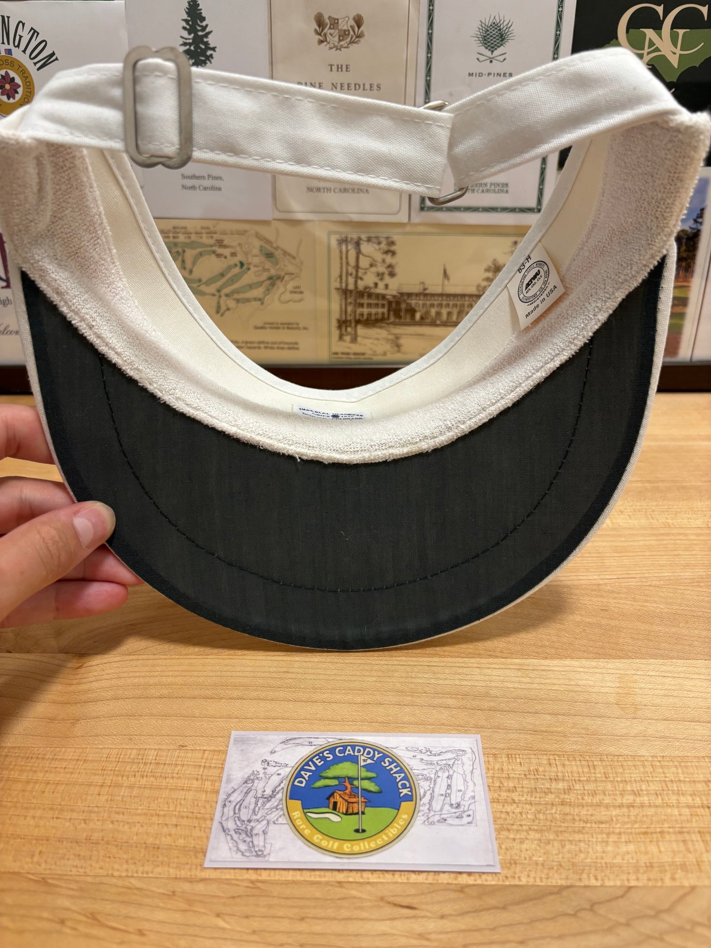 1997 Vintage US Open Congressional Golf Club Imperial Visor