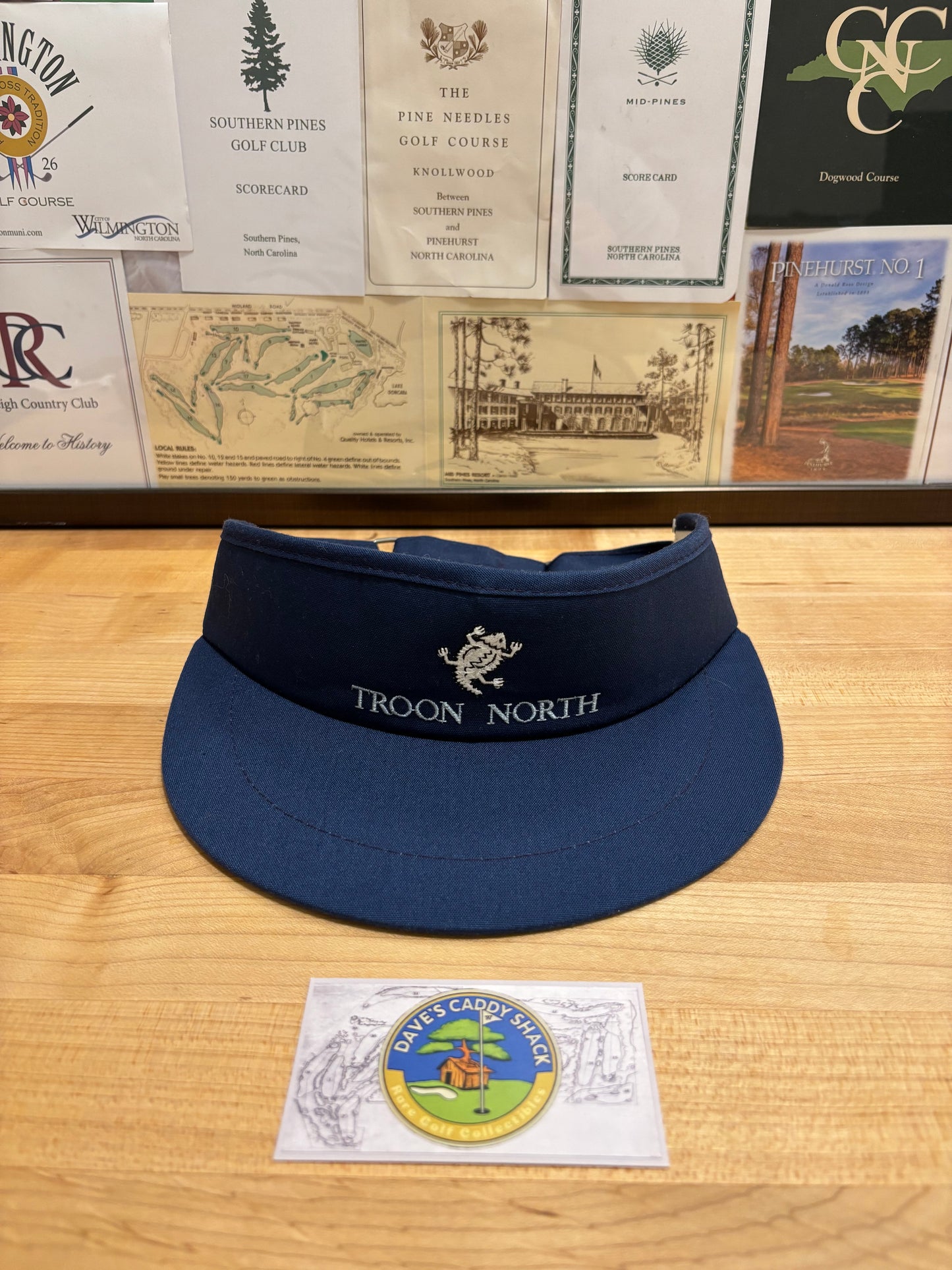 1990s Vintage Troon North Golf Club Imperial Visor