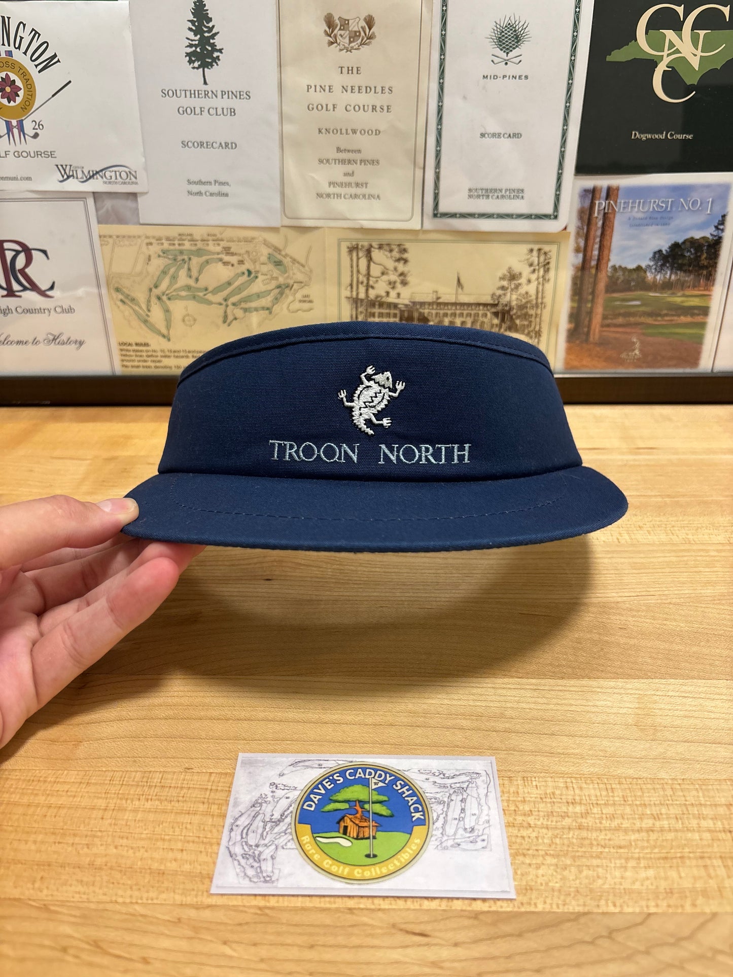 1990s Vintage Troon North Golf Club Imperial Visor