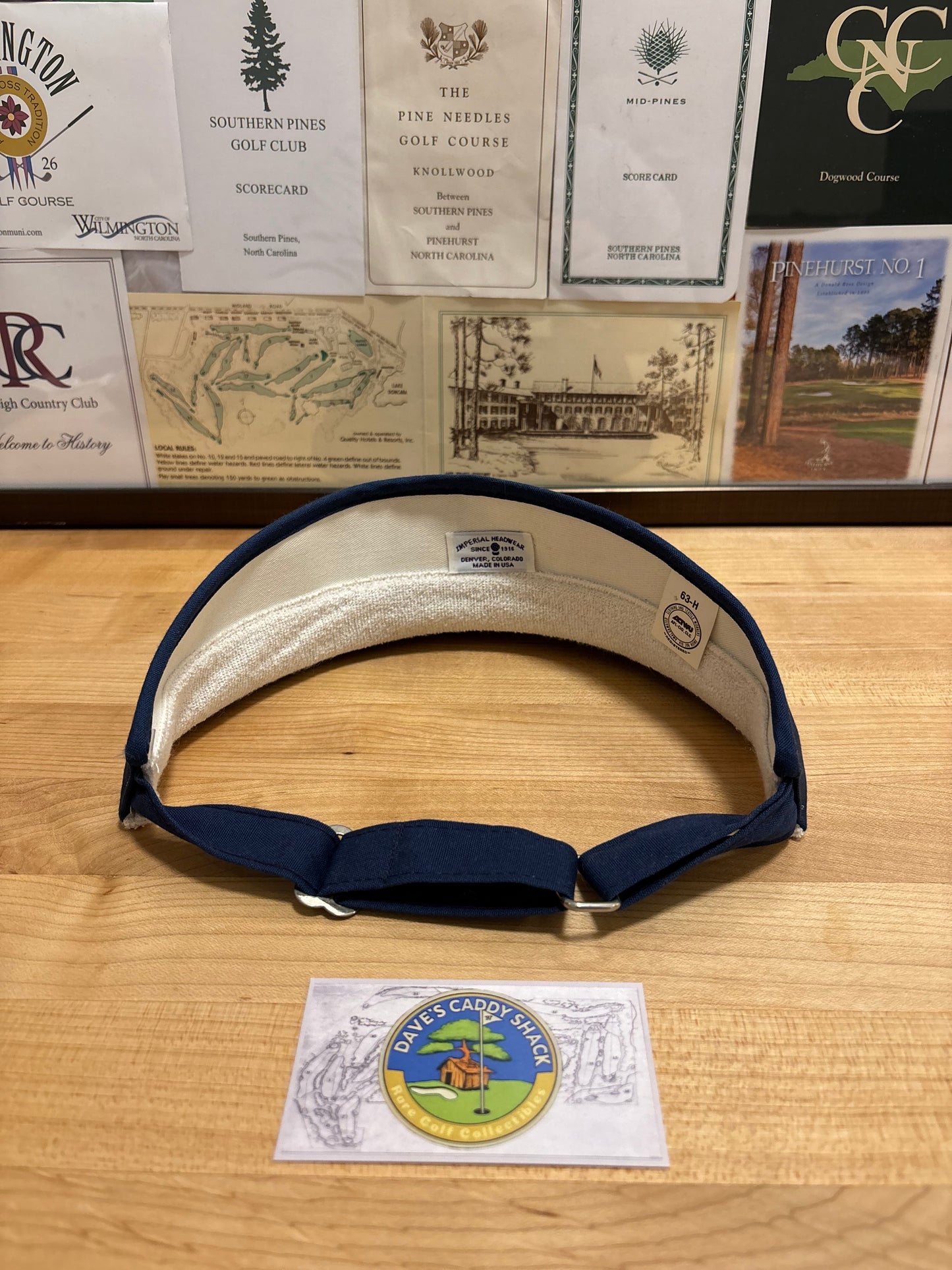 1990s Vintage Troon North Golf Club Imperial Visor