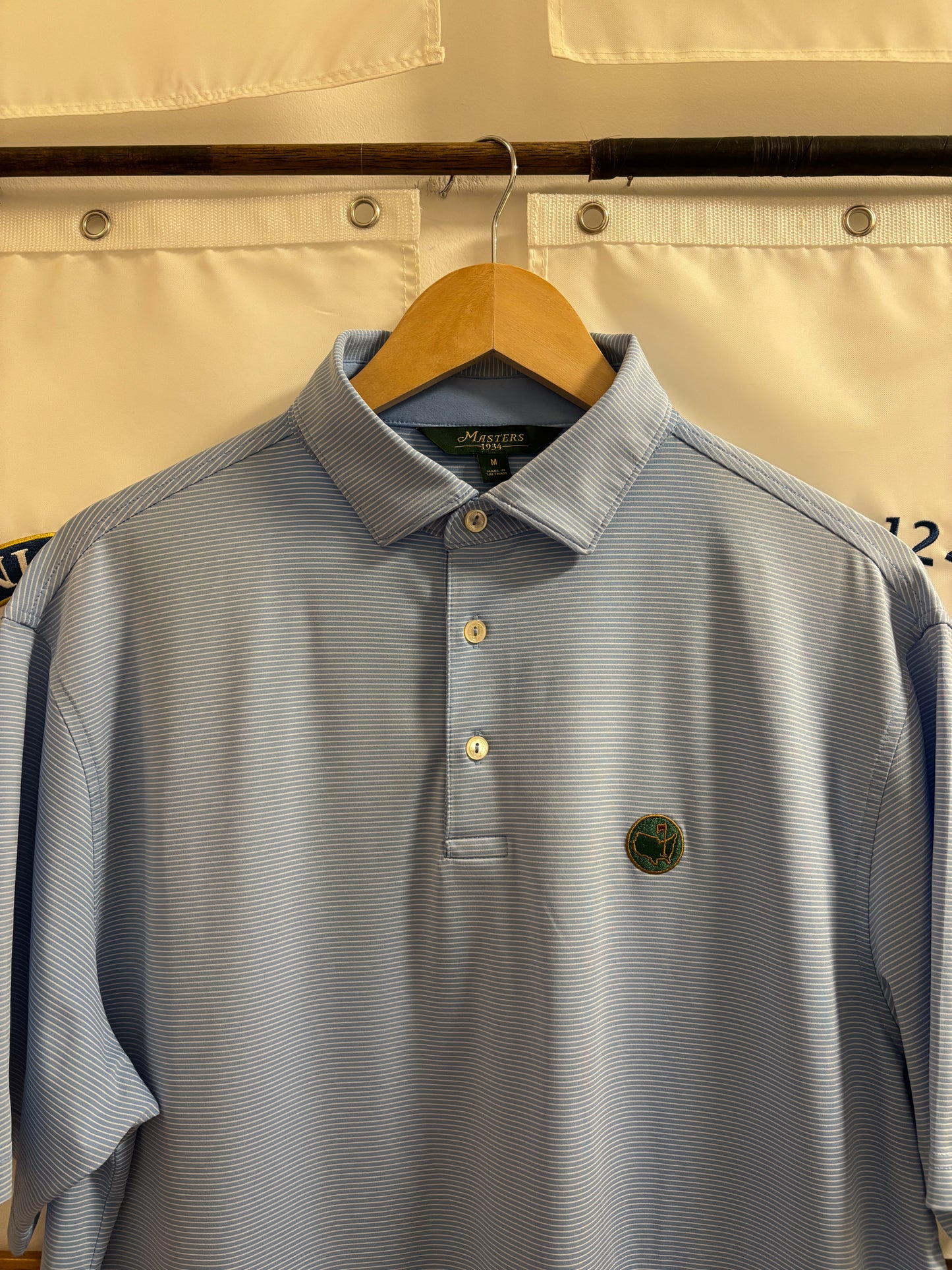 Masters 1934 Berchmans Place Exclusive Polo Striped Blue
