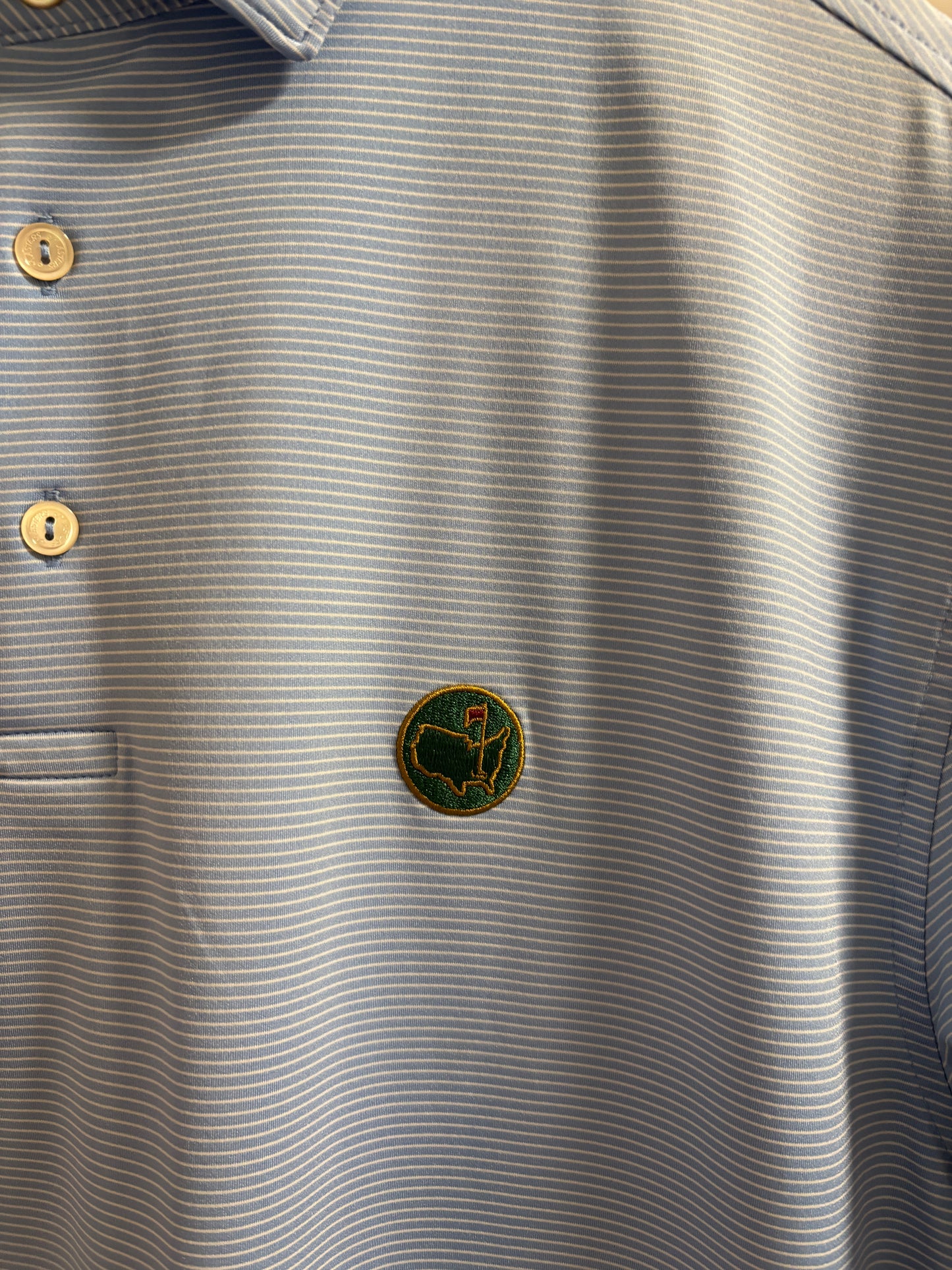 Masters 1934 Berchmans Place Exclusive Polo Striped Blue