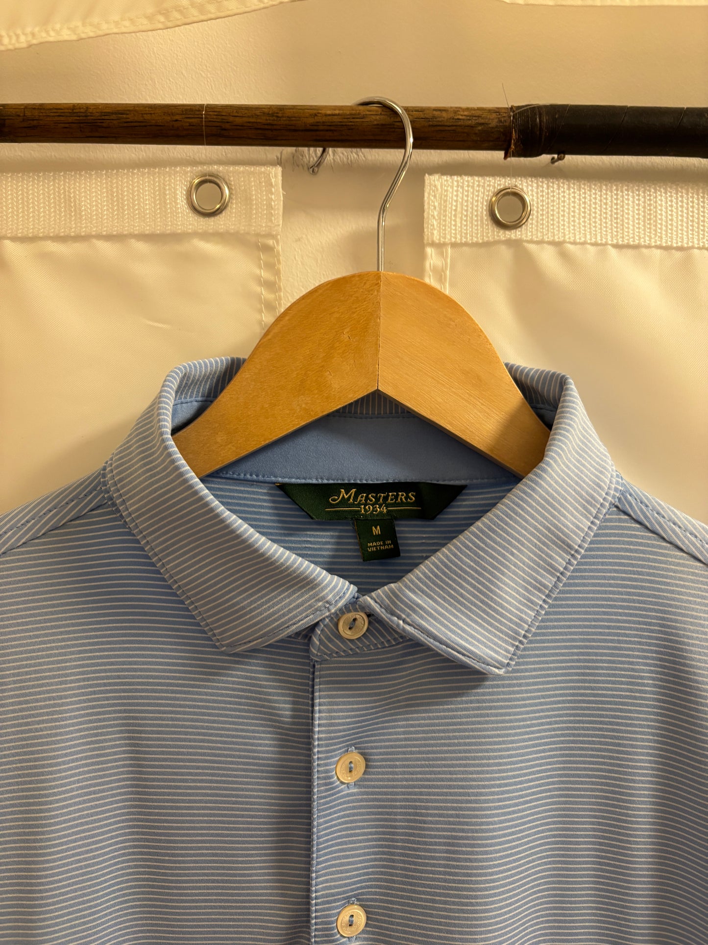 Masters 1934 Berchmans Place Exclusive Polo Striped Blue
