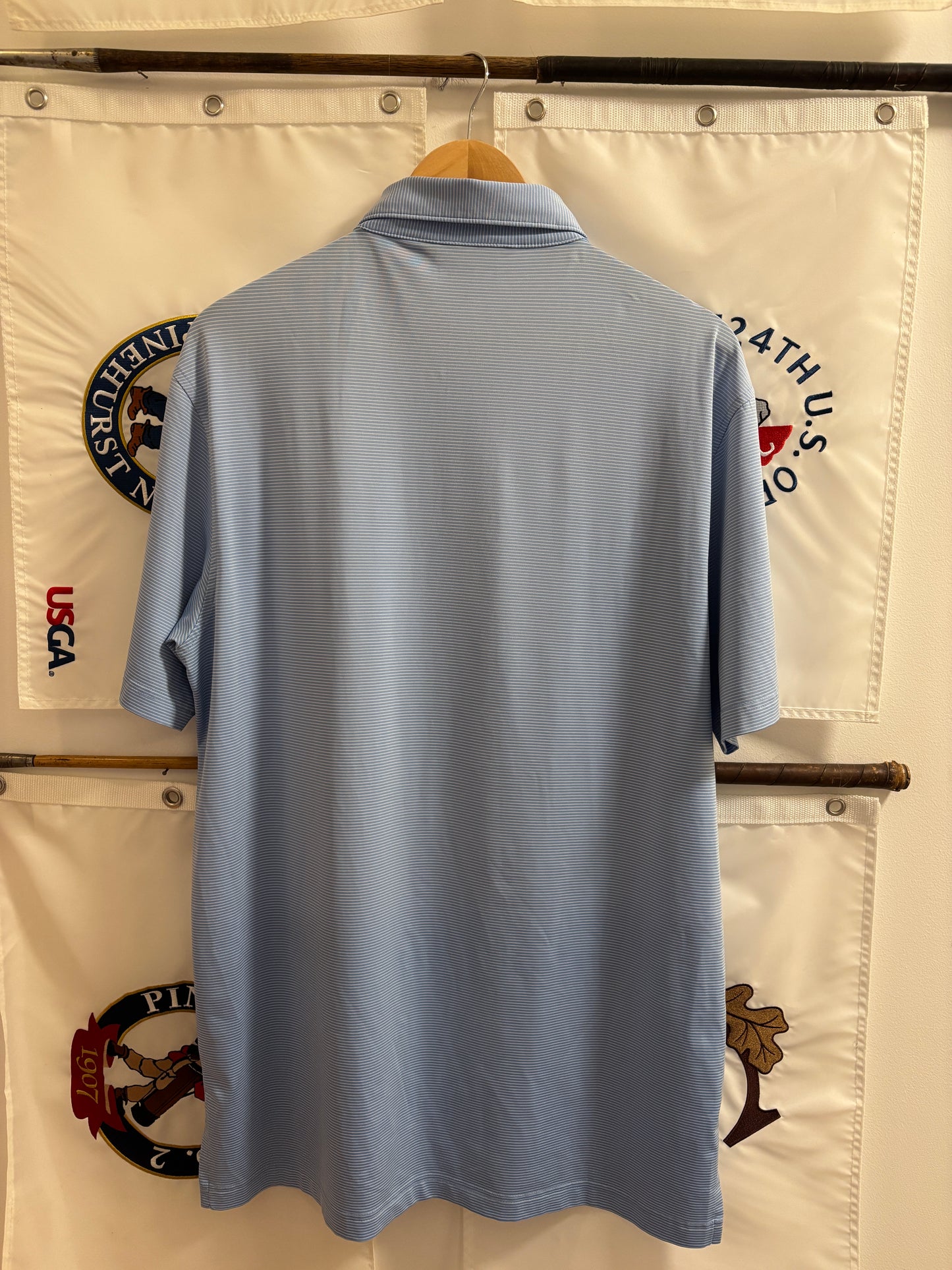 Masters 1934 Berchmans Place Exclusive Polo Striped Blue