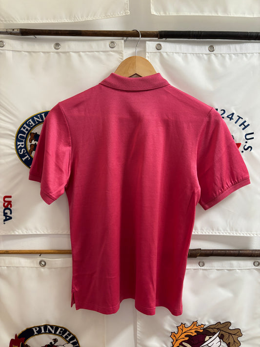 1990s Vintage Masters Bobby Jones Collection Polo Shirt Pink