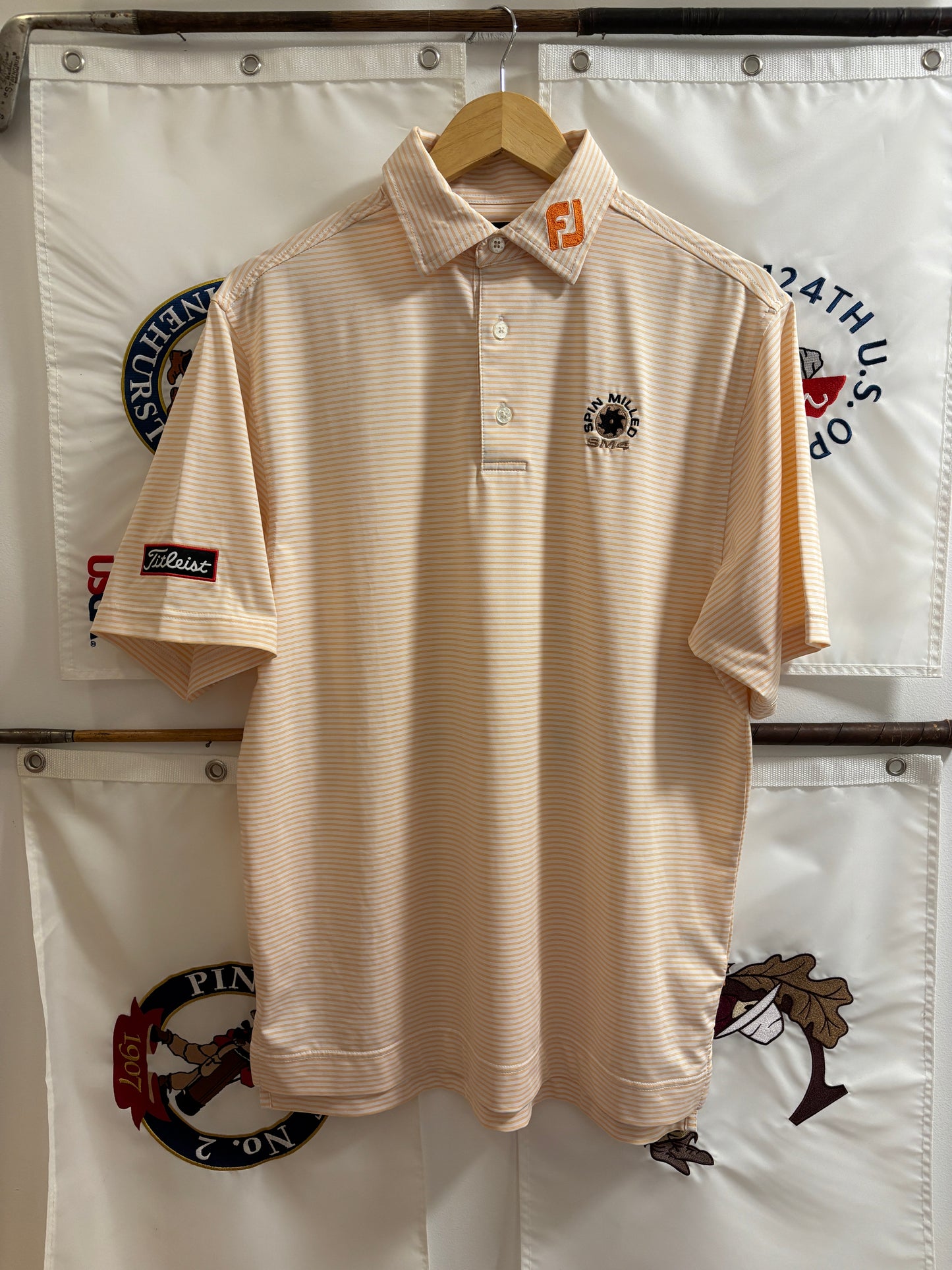 2010s Footjoy Titleist Vokey SM4 Wedges Staff Polo Shirt