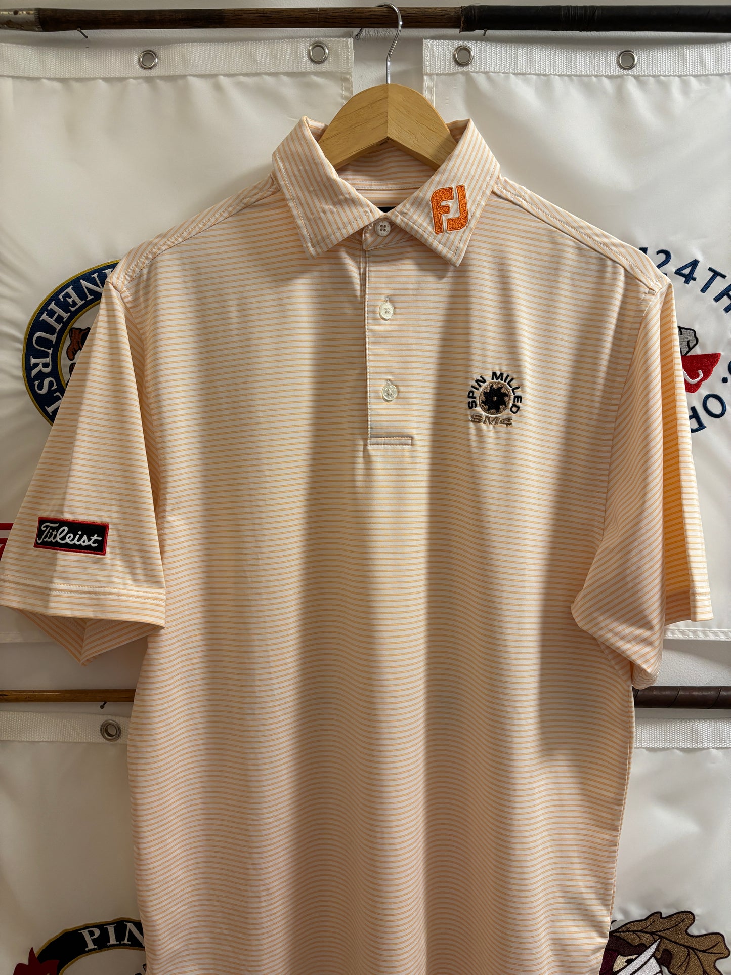 2010s Footjoy Titleist Vokey SM4 Wedges Staff Polo Shirt