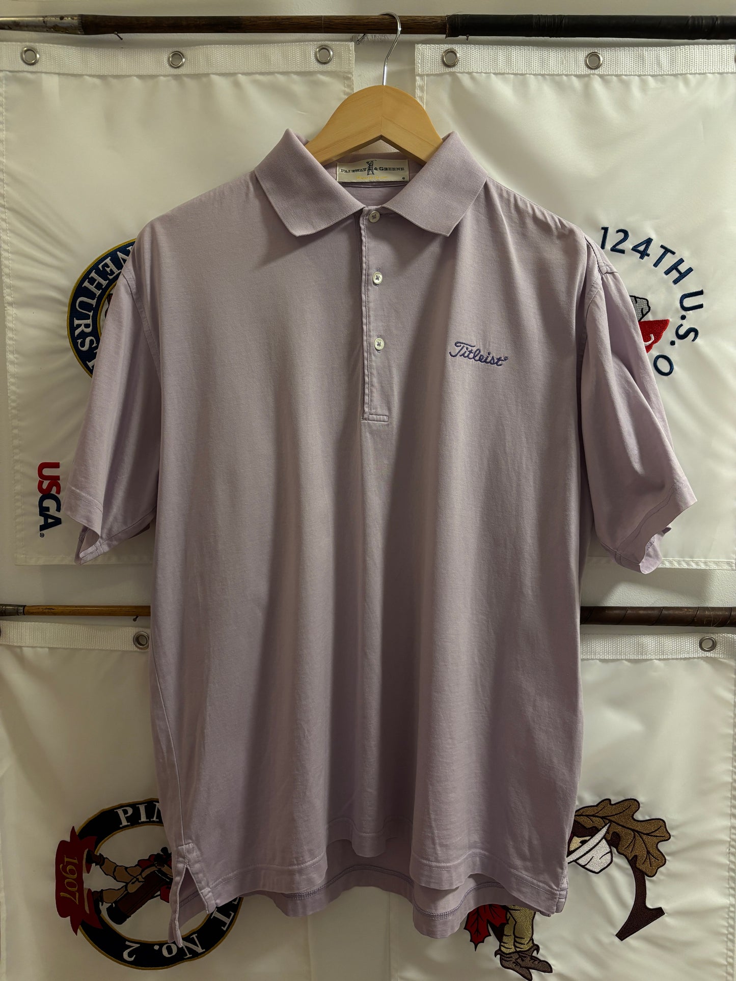 2000s Vintage Titleist FootJoy Fairway Greene Polo