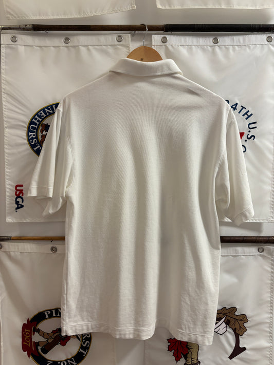 1990s Vintage Titleist USA Logo Polo White