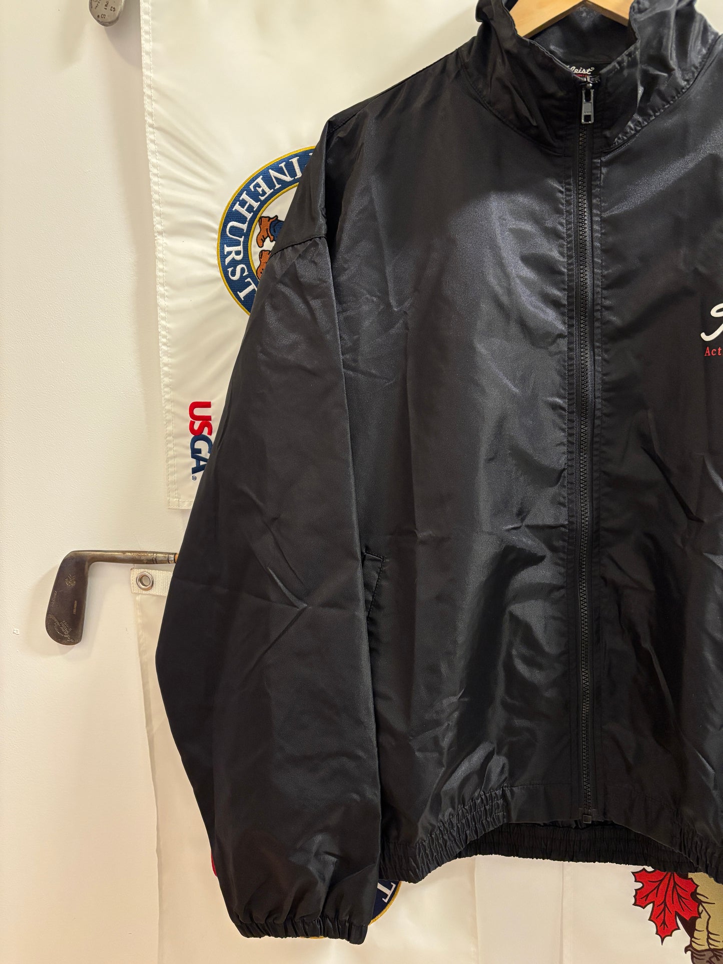 1990s Vintage Titleist Active Golf & Open Life Coaches Jacket