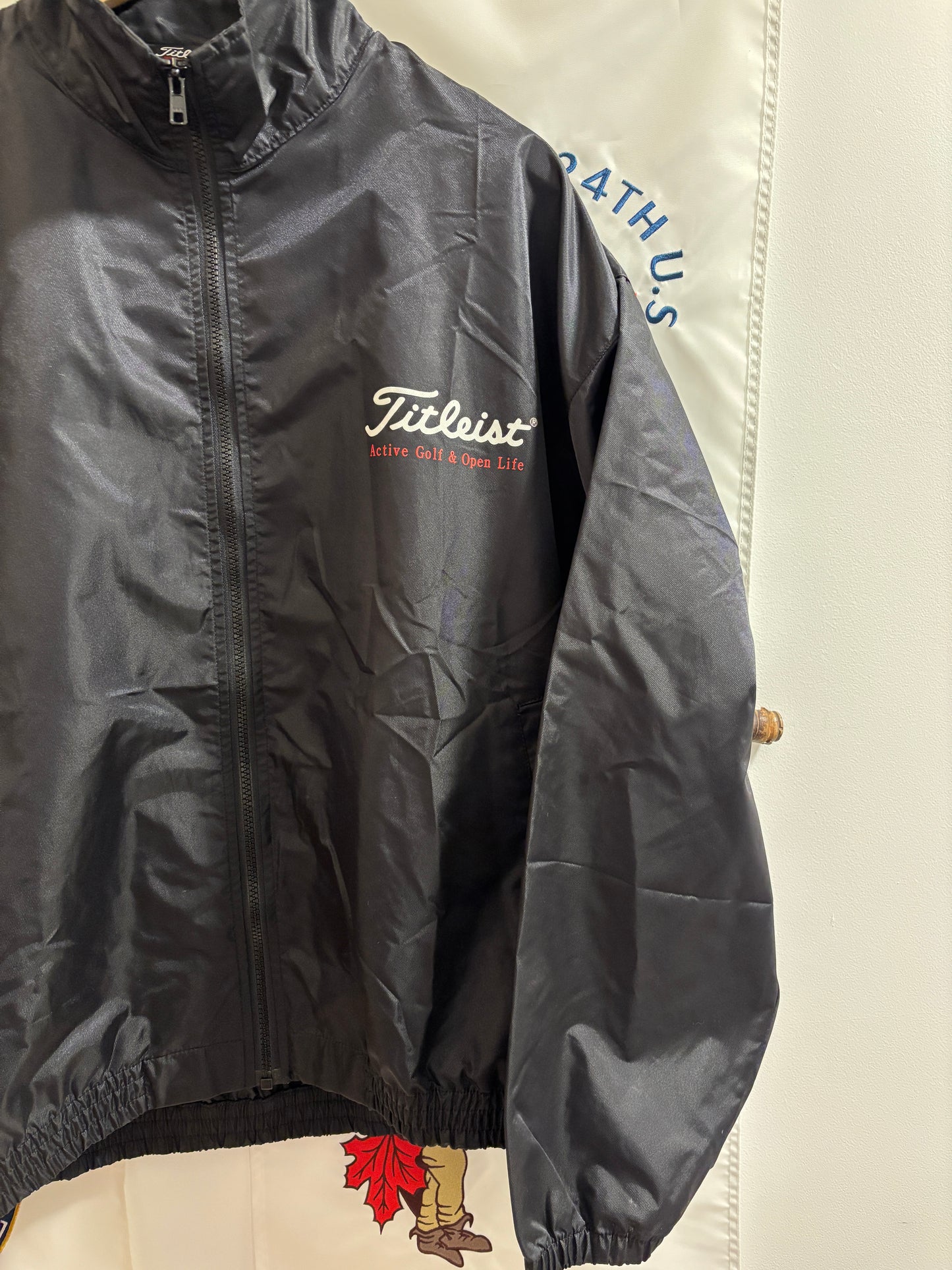 1990s Vintage Titleist Active Golf & Open Life Coaches Jacket