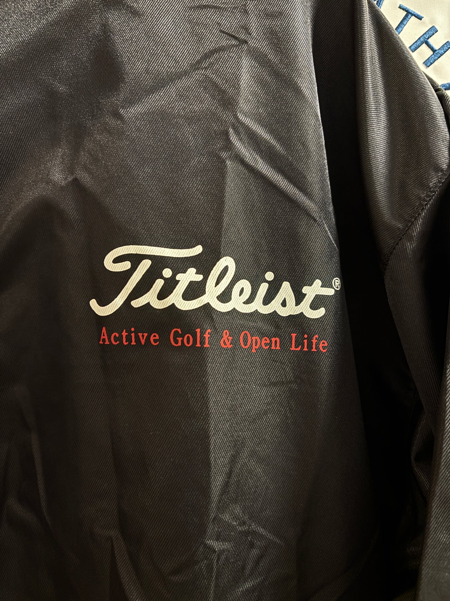 1990s Vintage Titleist Active Golf & Open Life Coaches Jacket