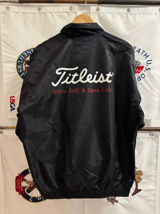 1990s Vintage Titleist Active Golf & Open Life Coaches Jacket