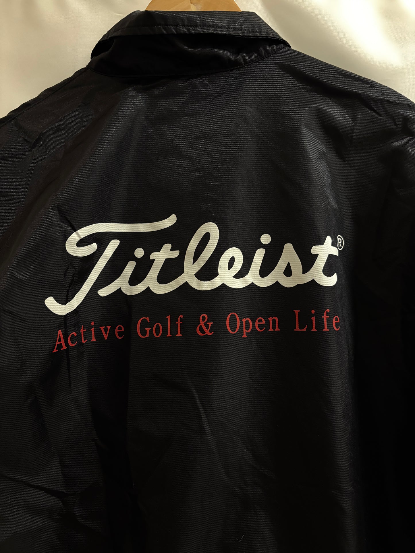 1990s Vintage Titleist Active Golf & Open Life Coaches Jacket