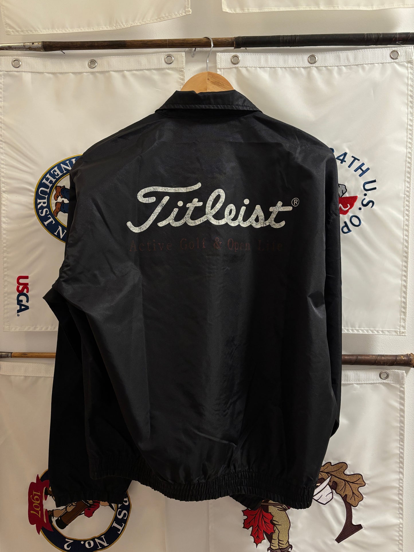 1990s Vintage Titleist Active Golf & Open Life Coaches Jacket