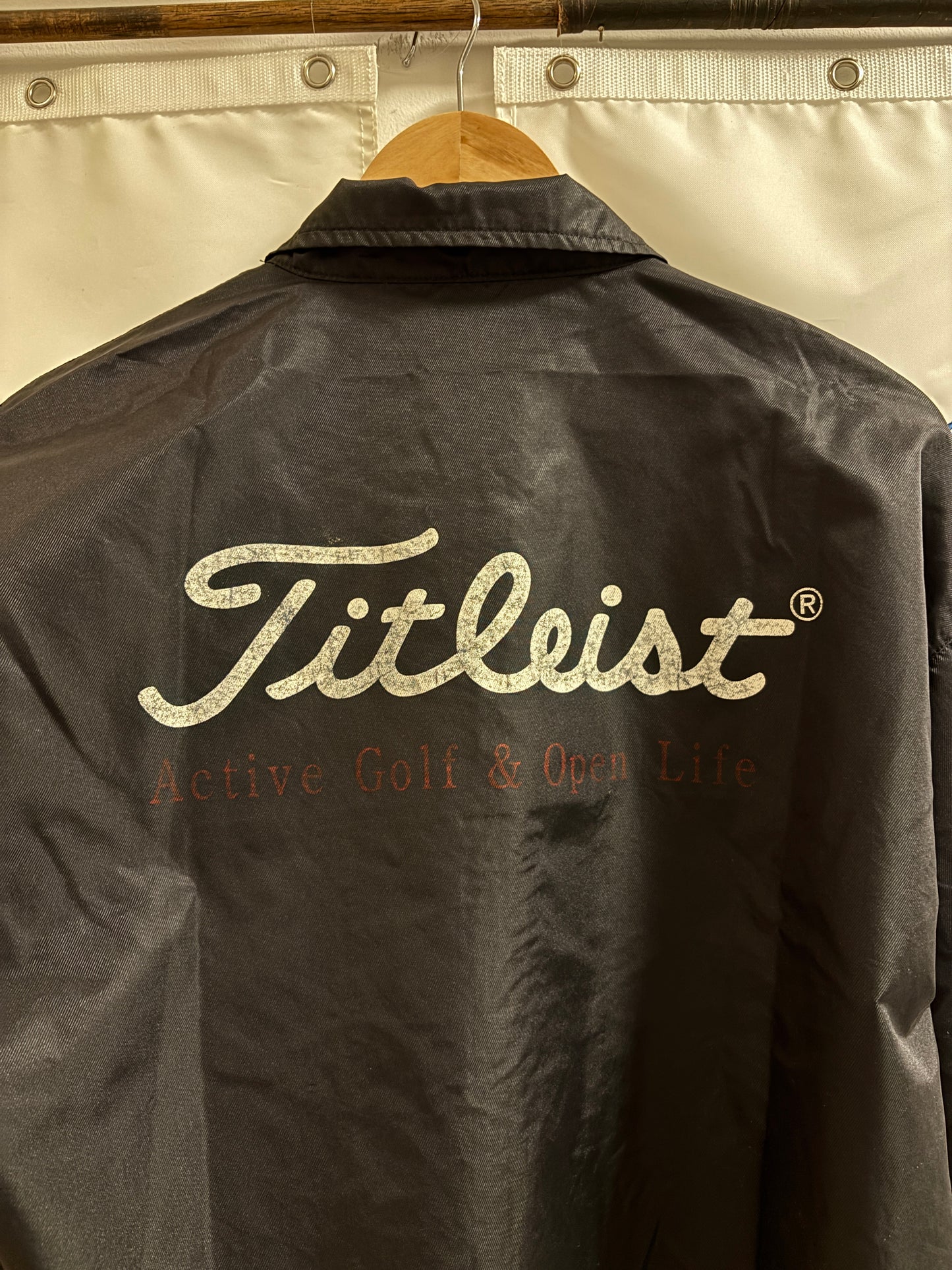 1990s Vintage Titleist Active Golf & Open Life Coaches Jacket