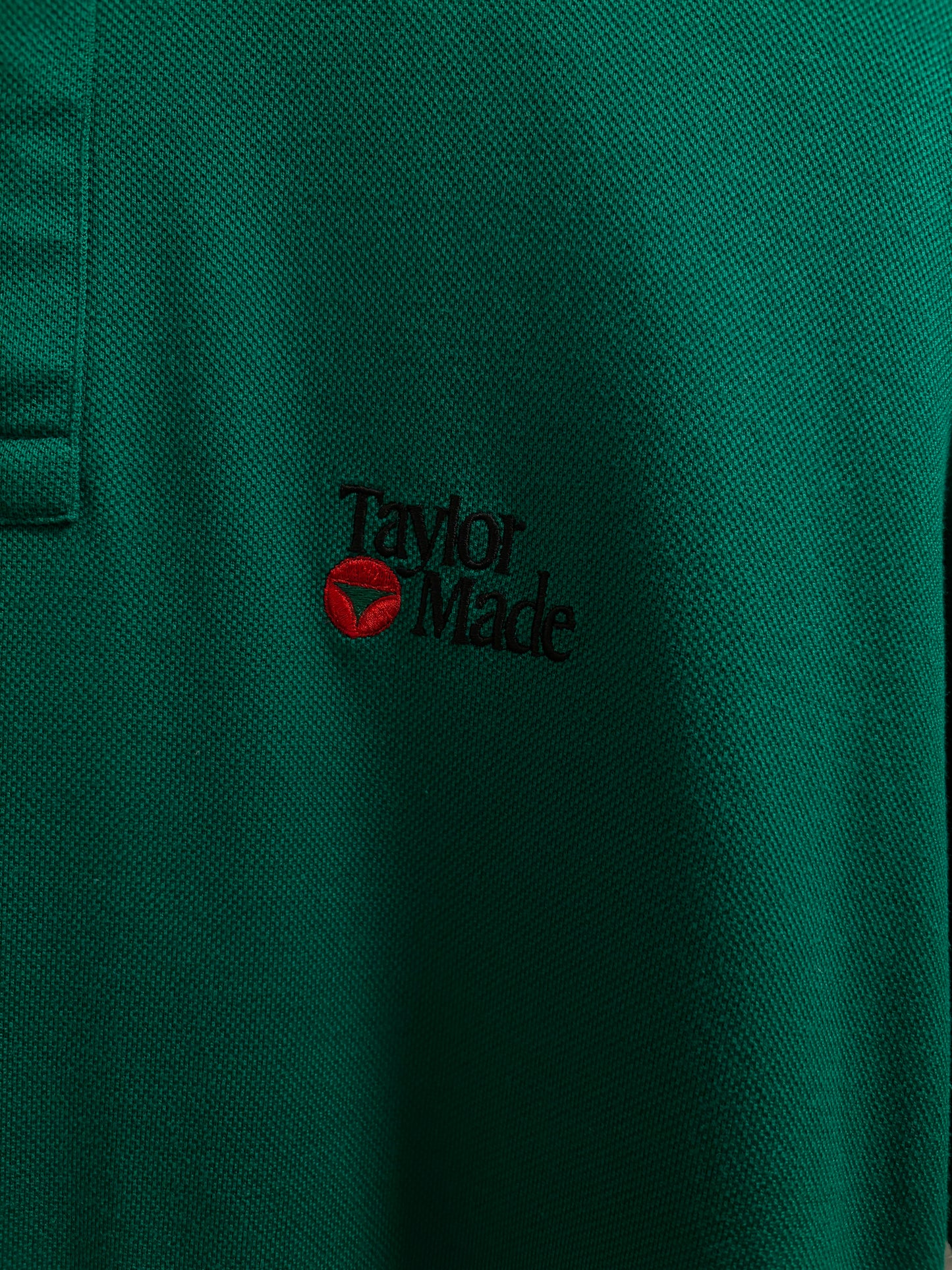 1990s Vintage Taylormade Classic Logo Polo Green
