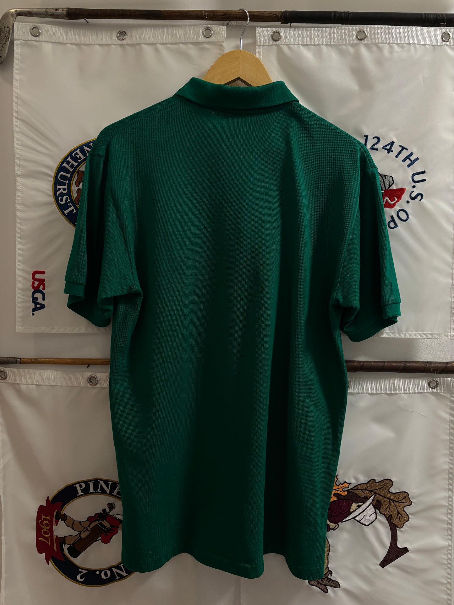 1990s Vintage Taylormade Classic Logo Polo Green