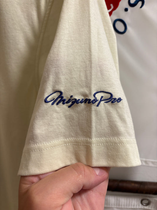 1990s Vintage Mizuno Pro Irons Logo Polo Shirt