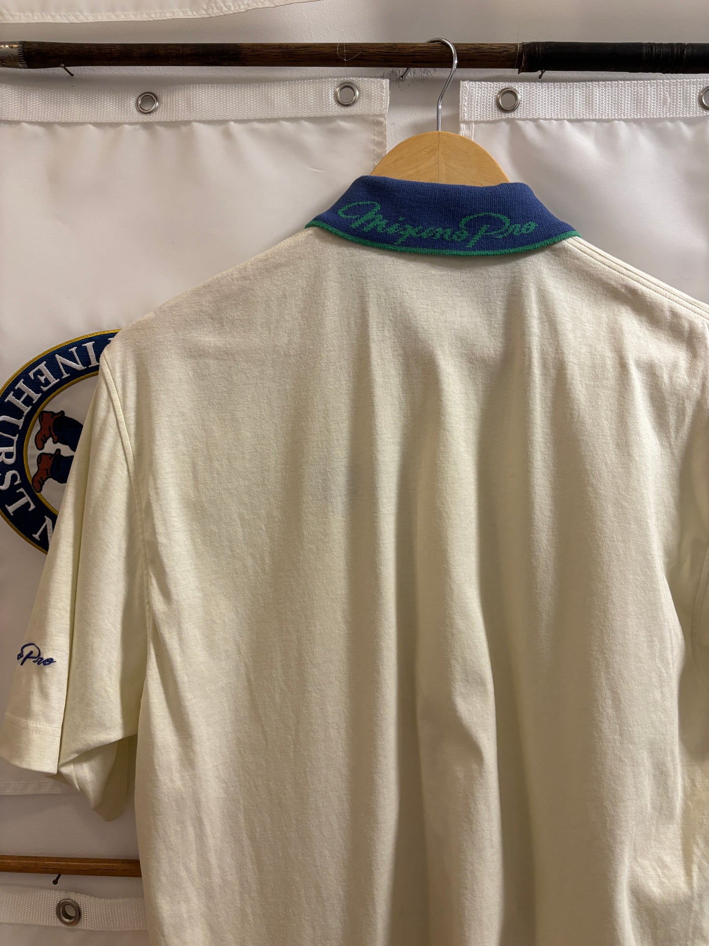 1990s Vintage Mizuno Pro Irons Logo Polo Shirt