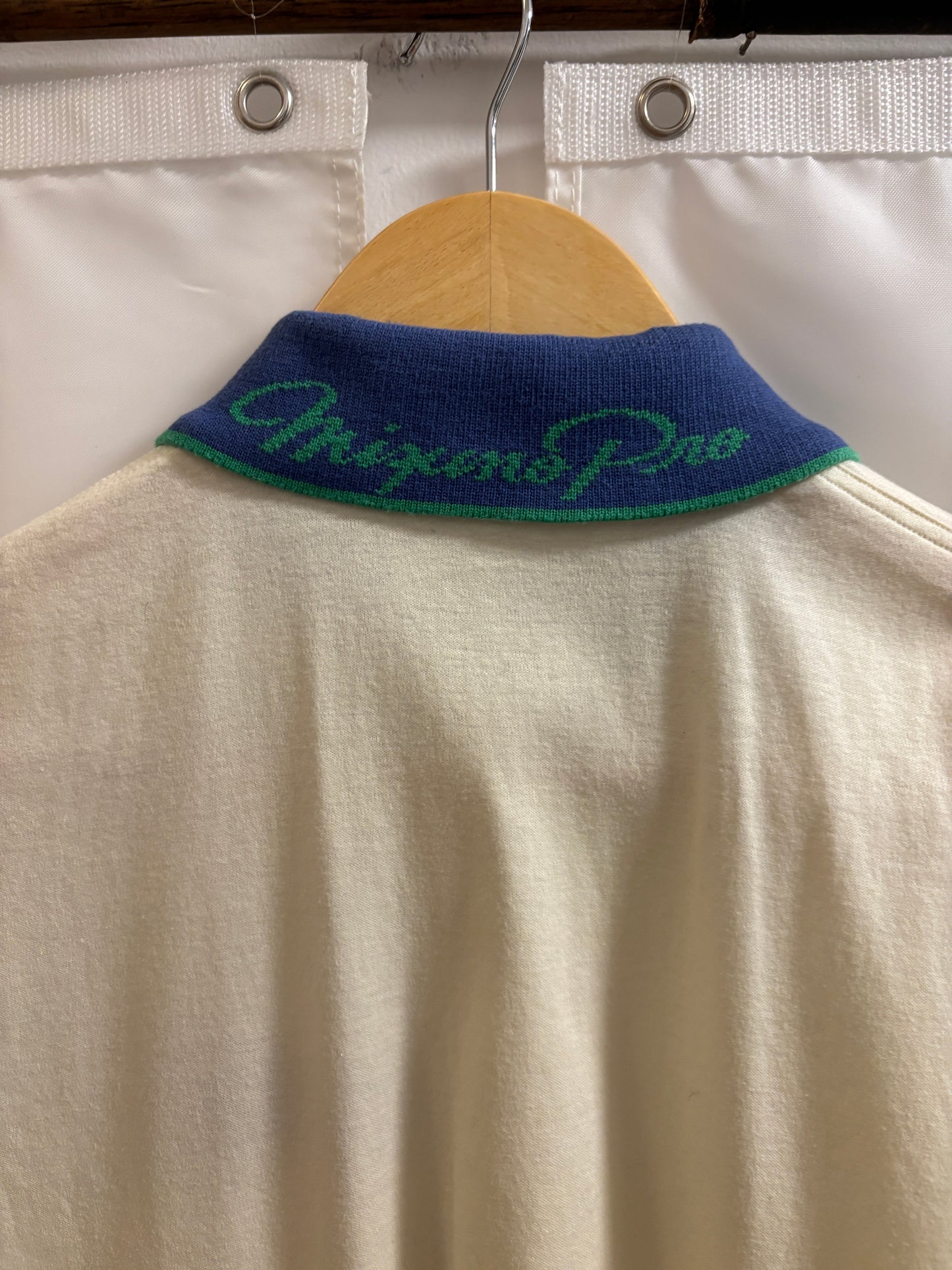 1990s Vintage Mizuno Pro Irons Logo Polo Shirt