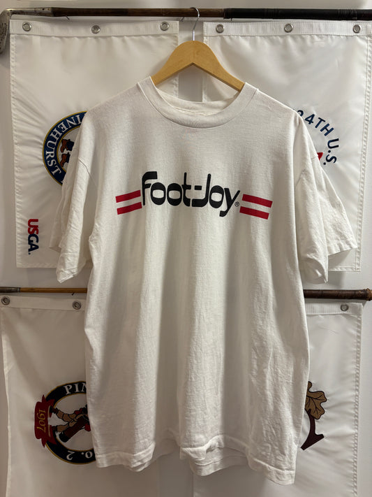 1990s Vintage FootJoy Script Logo T Shirt