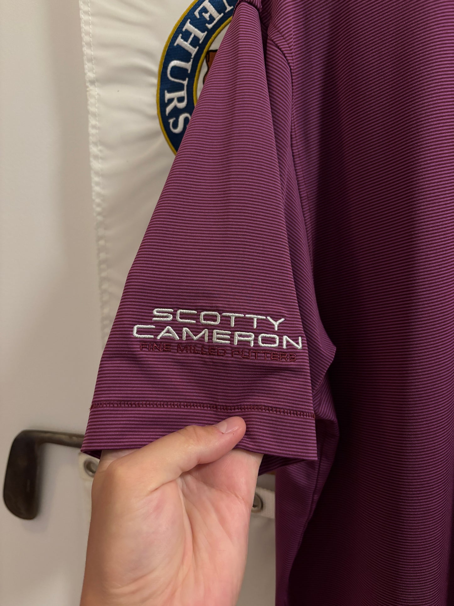 2020s Scotty Cameron Peter Millar Crown Logo Polo