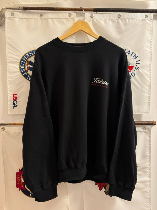 1990s Vintage Titleist Active Golf & Open Life Crewneck Sweater