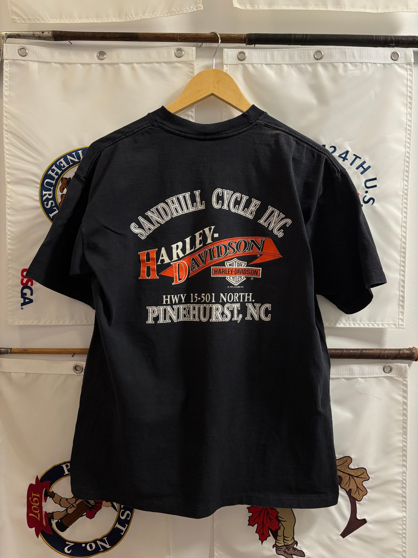 1990s Vintage Harley Davidson Pinehurst, NC T Shirt