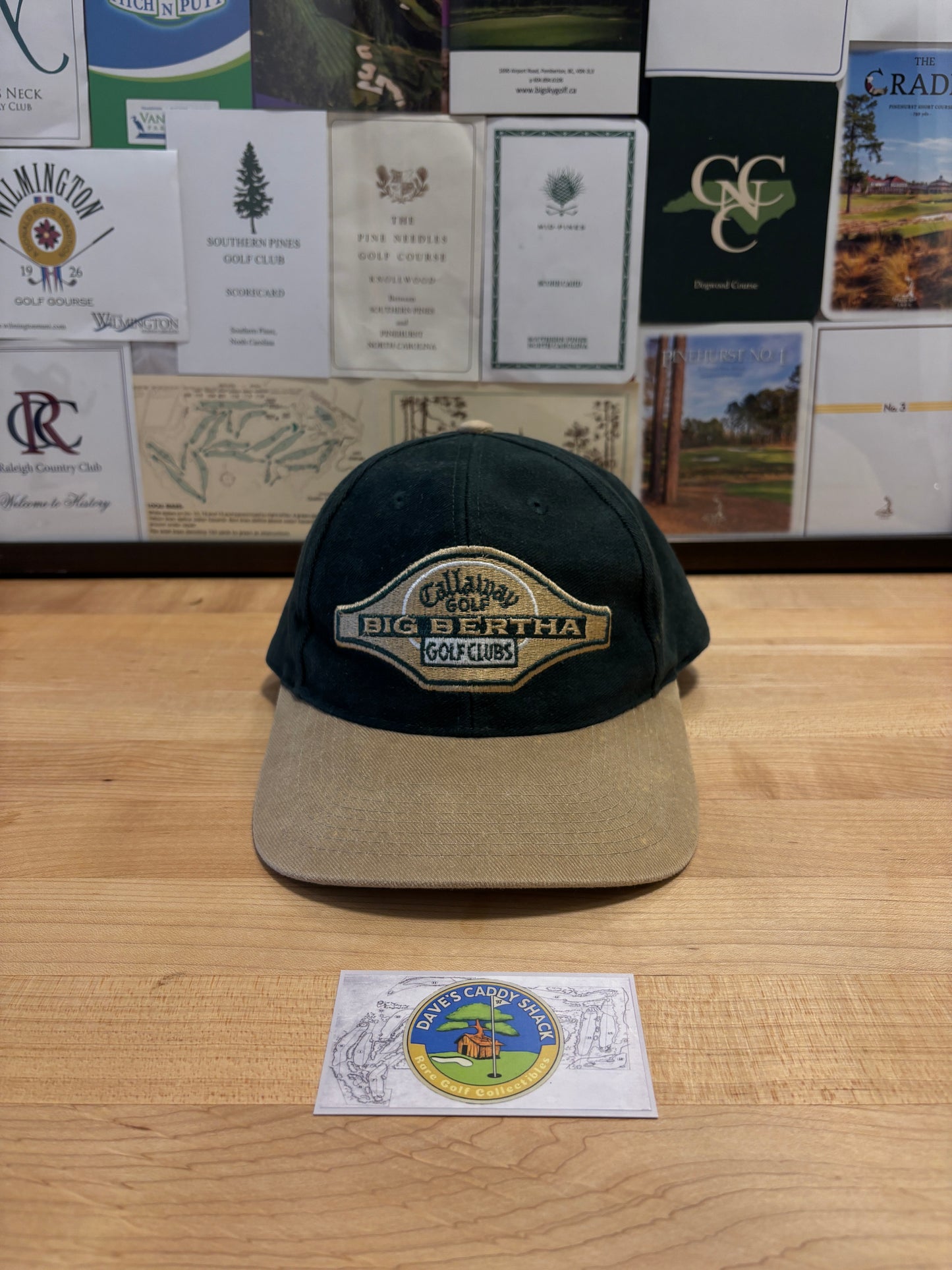 1990s Vintage Callaway Big Bertha Golf Clubs Hat