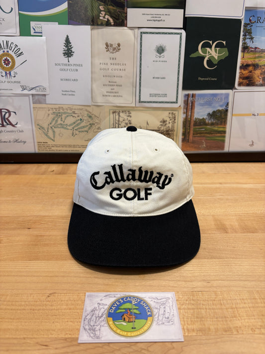 1990s Vintage Callaway Big Bertha Sir Isaac Newton Logo Hat