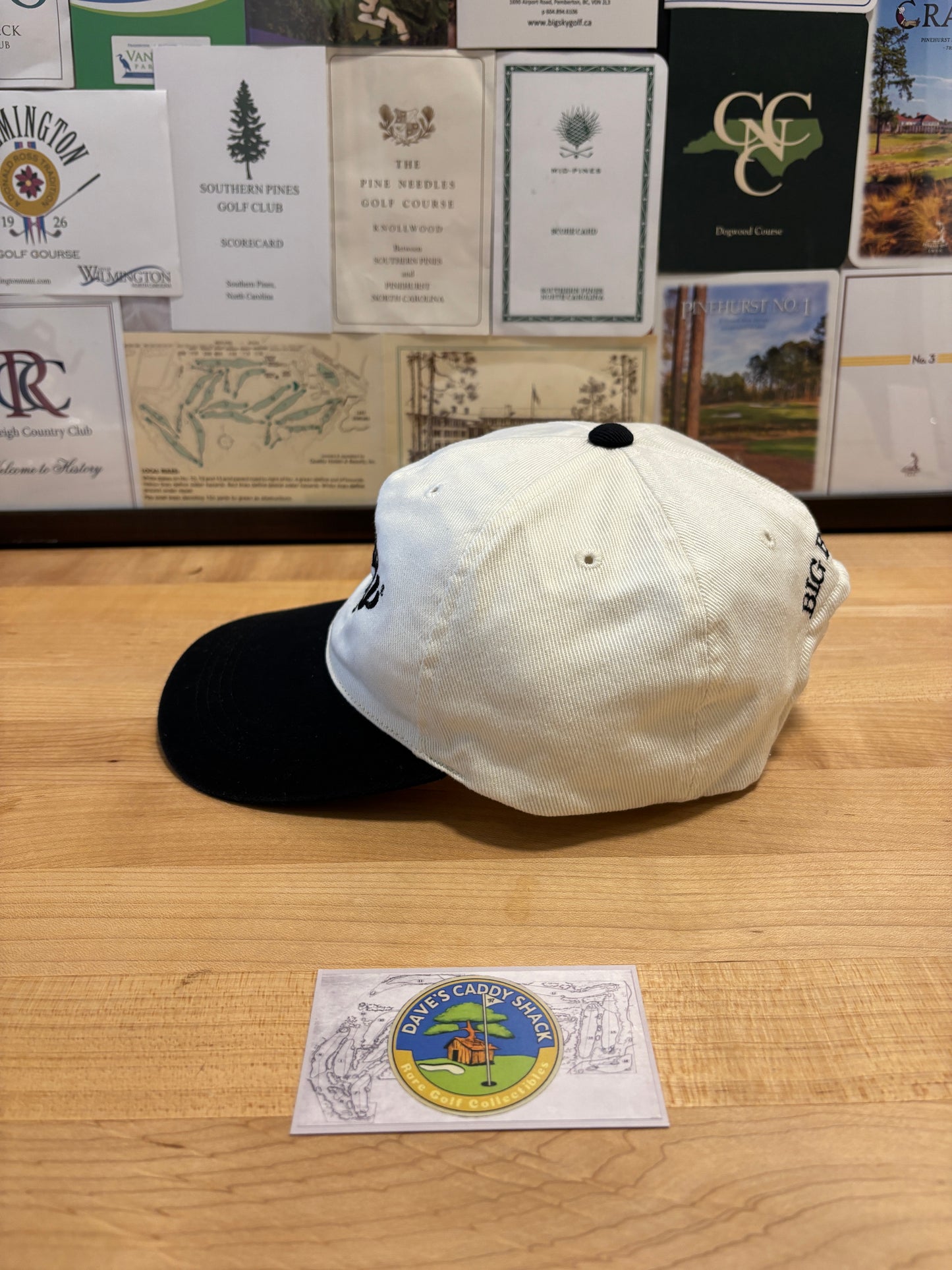 1990s Vintage Callaway Big Bertha Sir Isaac Newton Logo Hat
