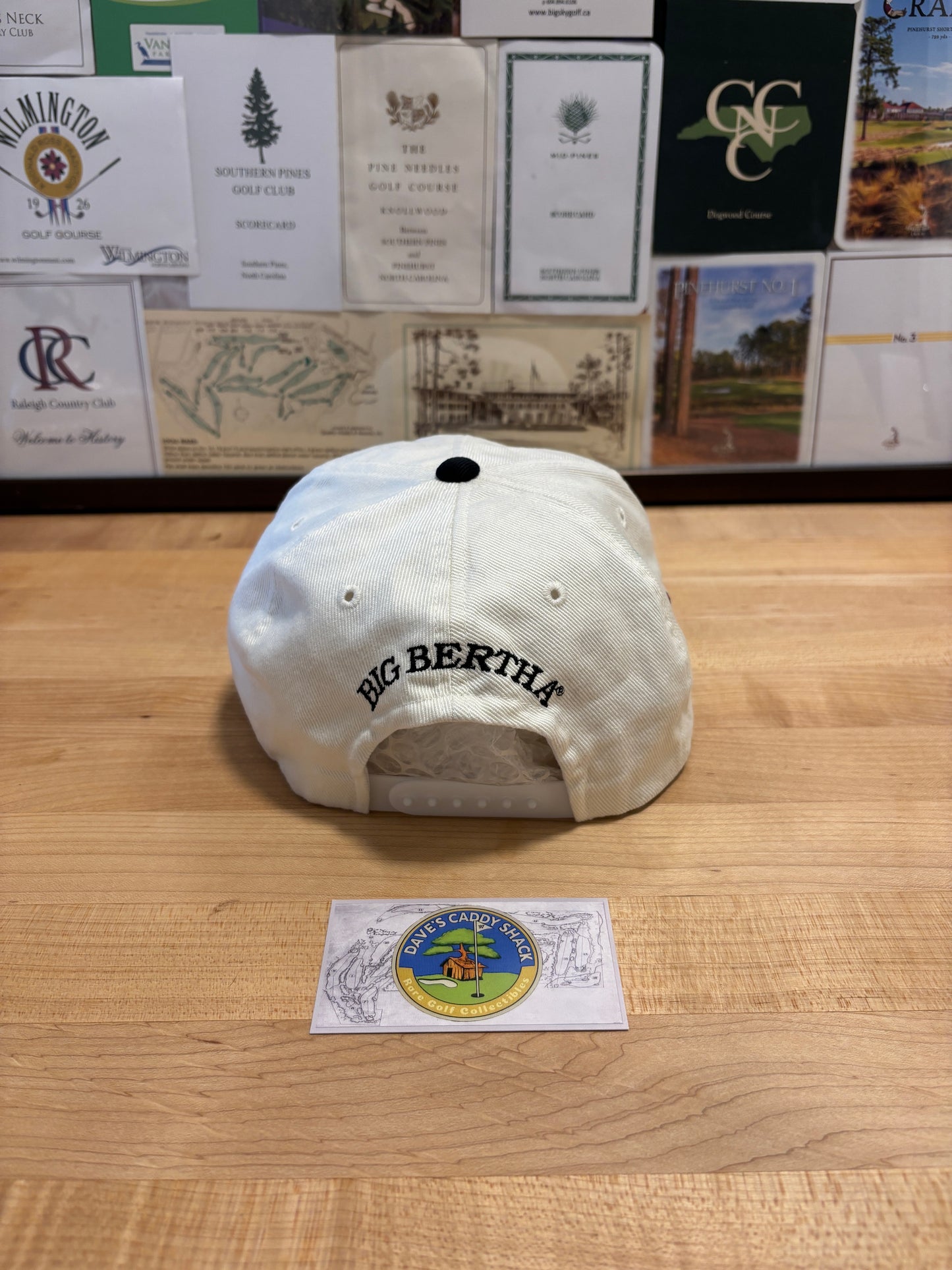 1990s Vintage Callaway Big Bertha Sir Isaac Newton Logo Hat