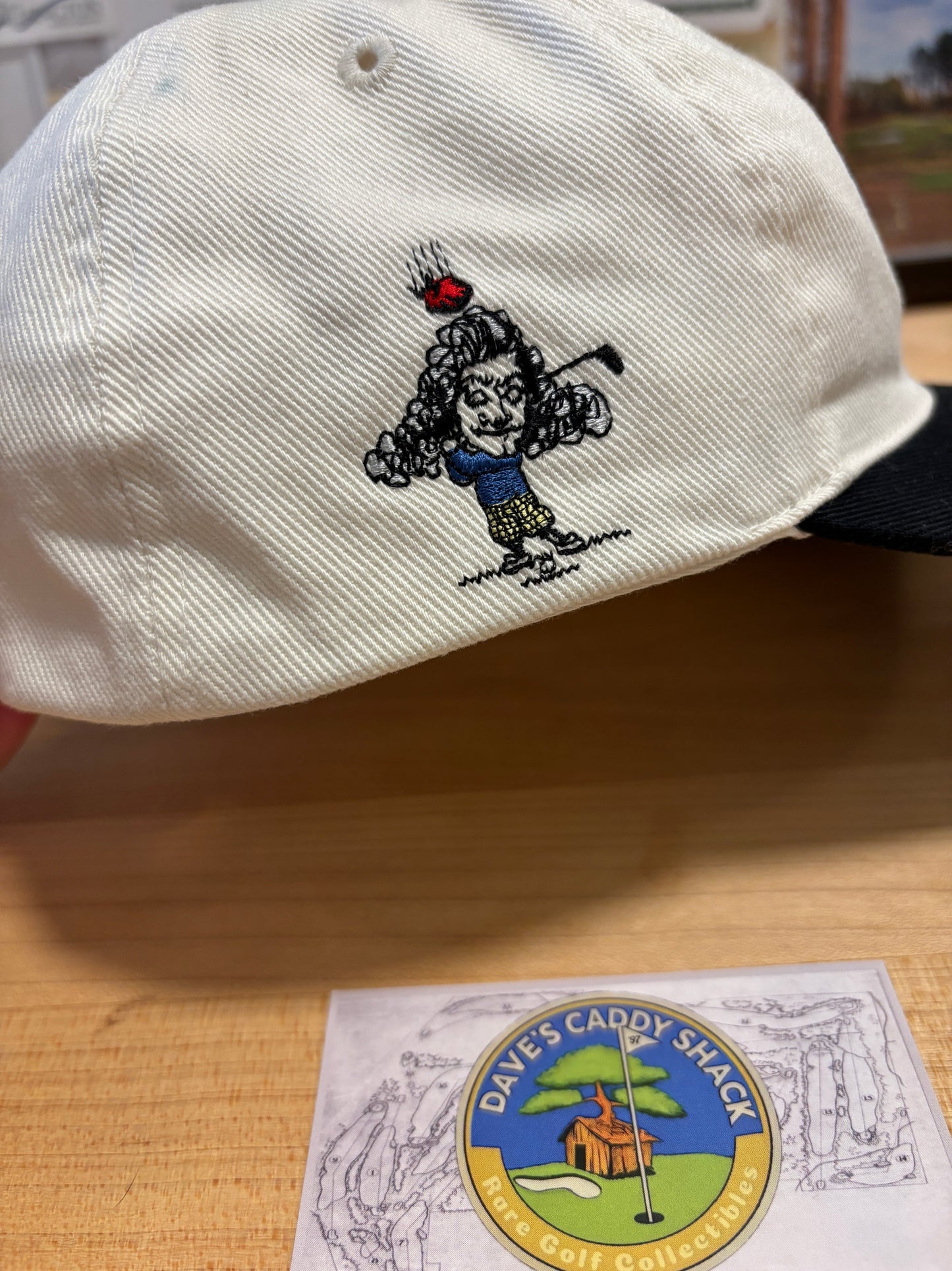 1990s Vintage Callaway Big Bertha Sir Isaac Newton Logo Hat