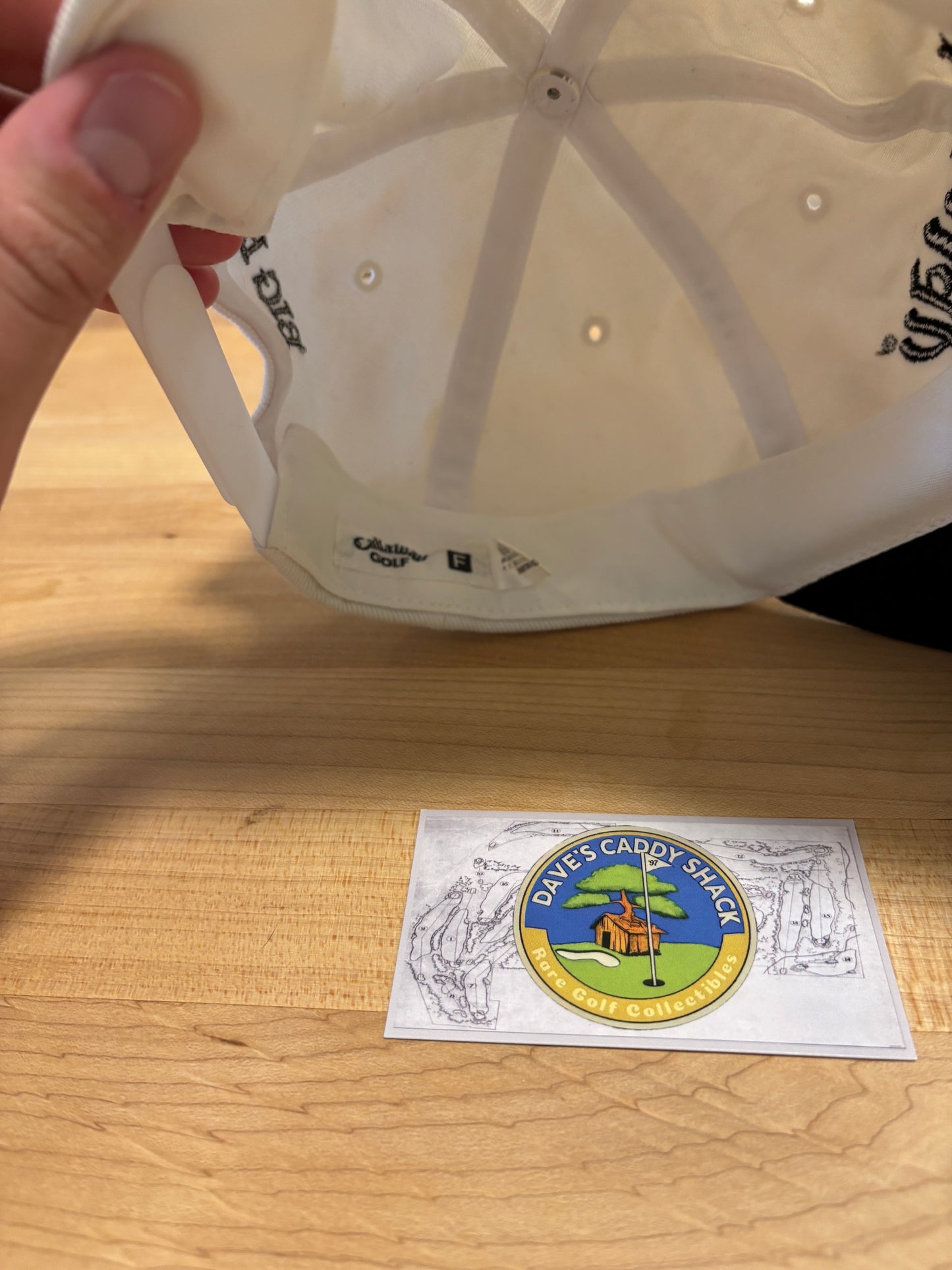 1990s Vintage Callaway Big Bertha Sir Isaac Newton Logo Hat