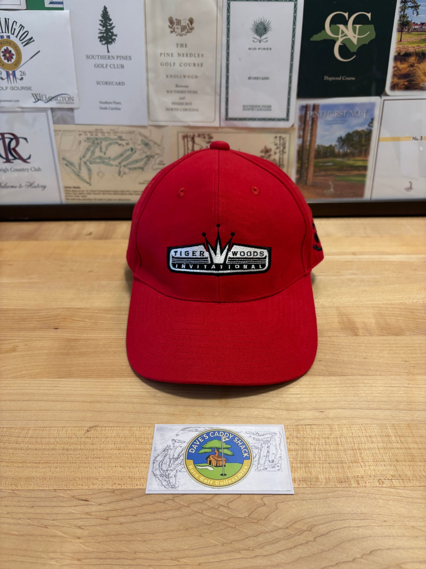 1990s Vintage Nike Tiger Woods Invitational Hat