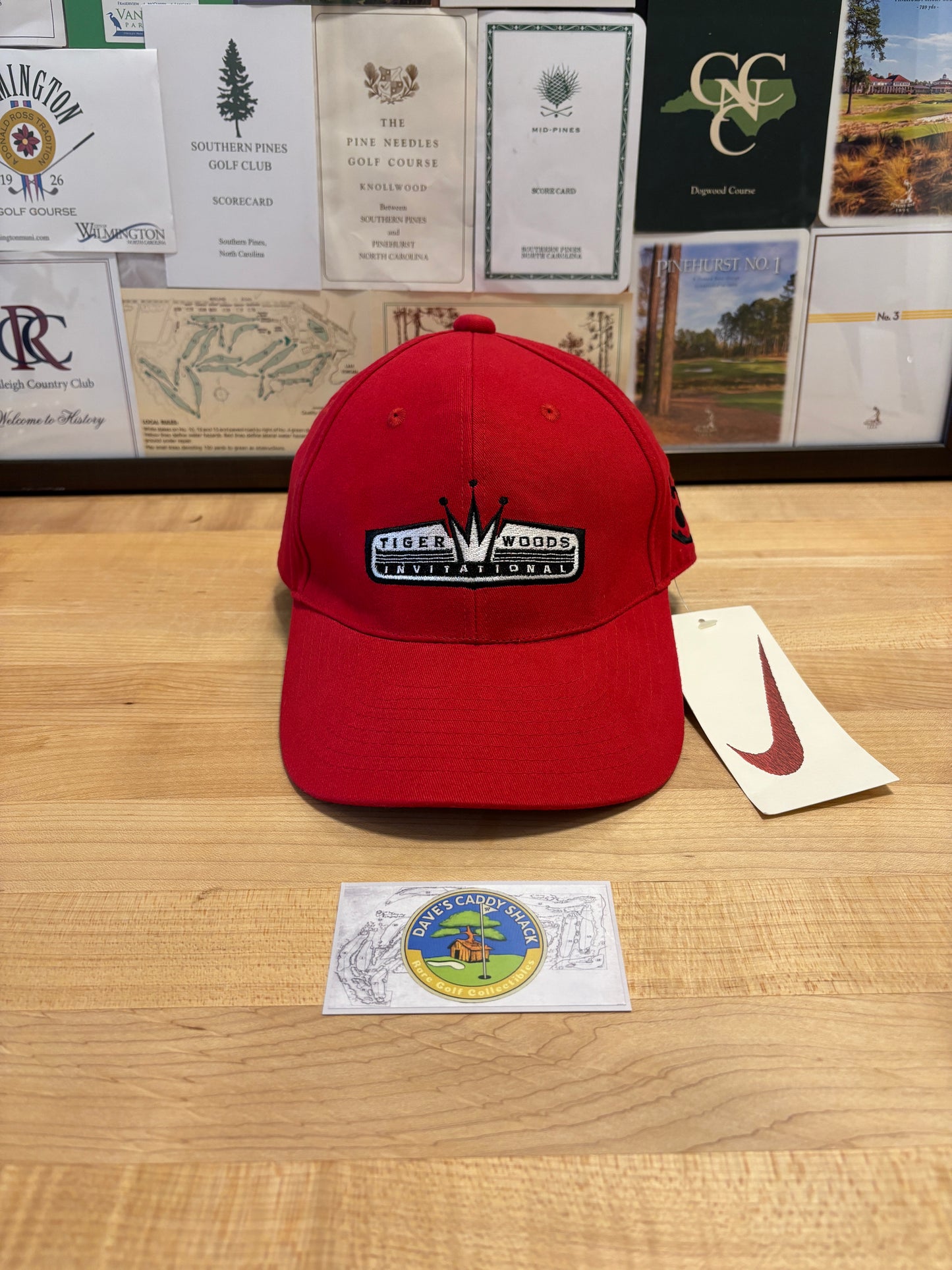 1990s Vintage Nike Tiger Woods Invitational Hat