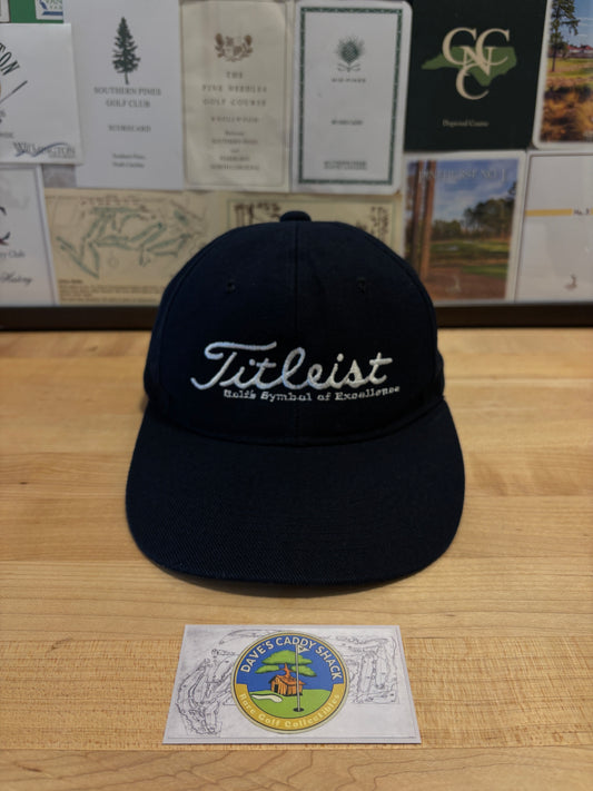 1990s Vintage Titleist Golf Symbol of Excellence Hat