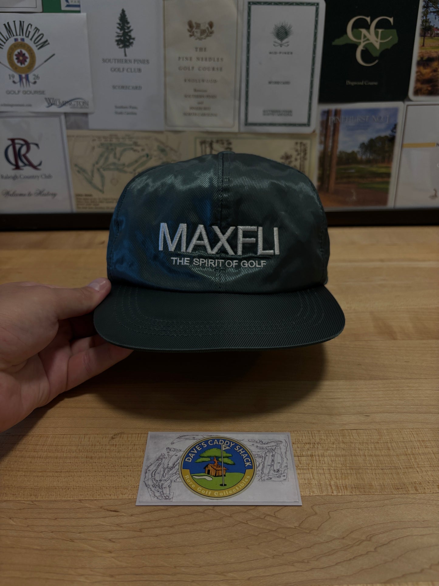 1990s Vintage MAXFLI The Spirit of Golf Hat