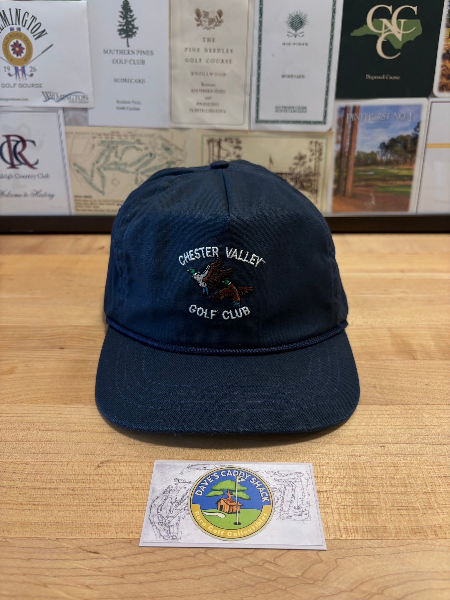 1990s Vintage Chester Valley Golf Club Hat