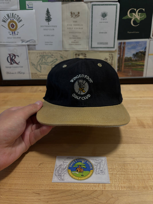 1990s Vintage Winged Foot Golf Club New Era Hat
