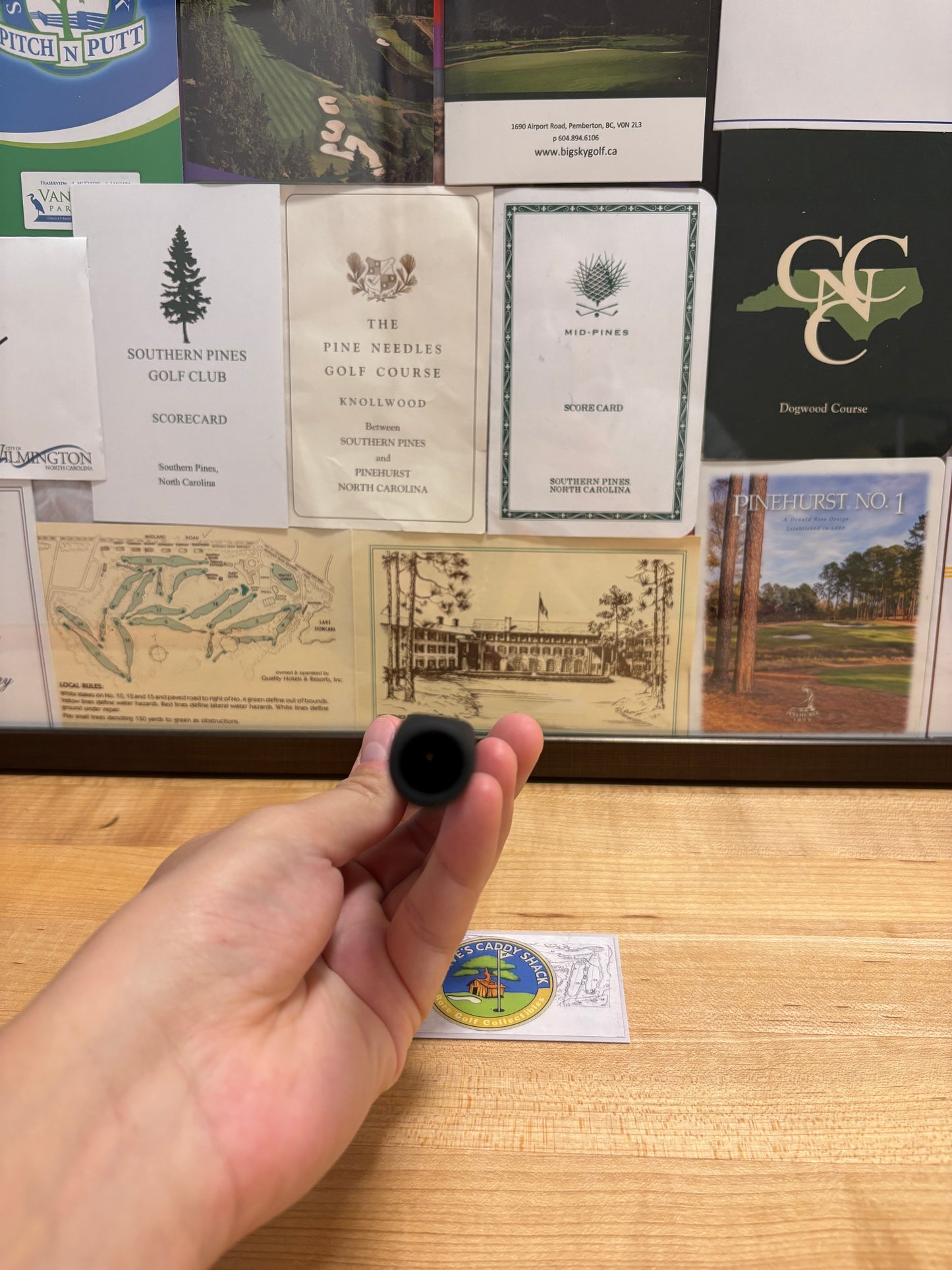 2000s Scotty Cameron Dancing Cameron No Cord Grip Black