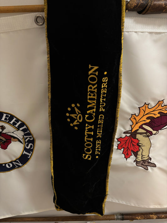 2011 Scotty Cameron Japan Gallery and Museum Velvet Putter Bag