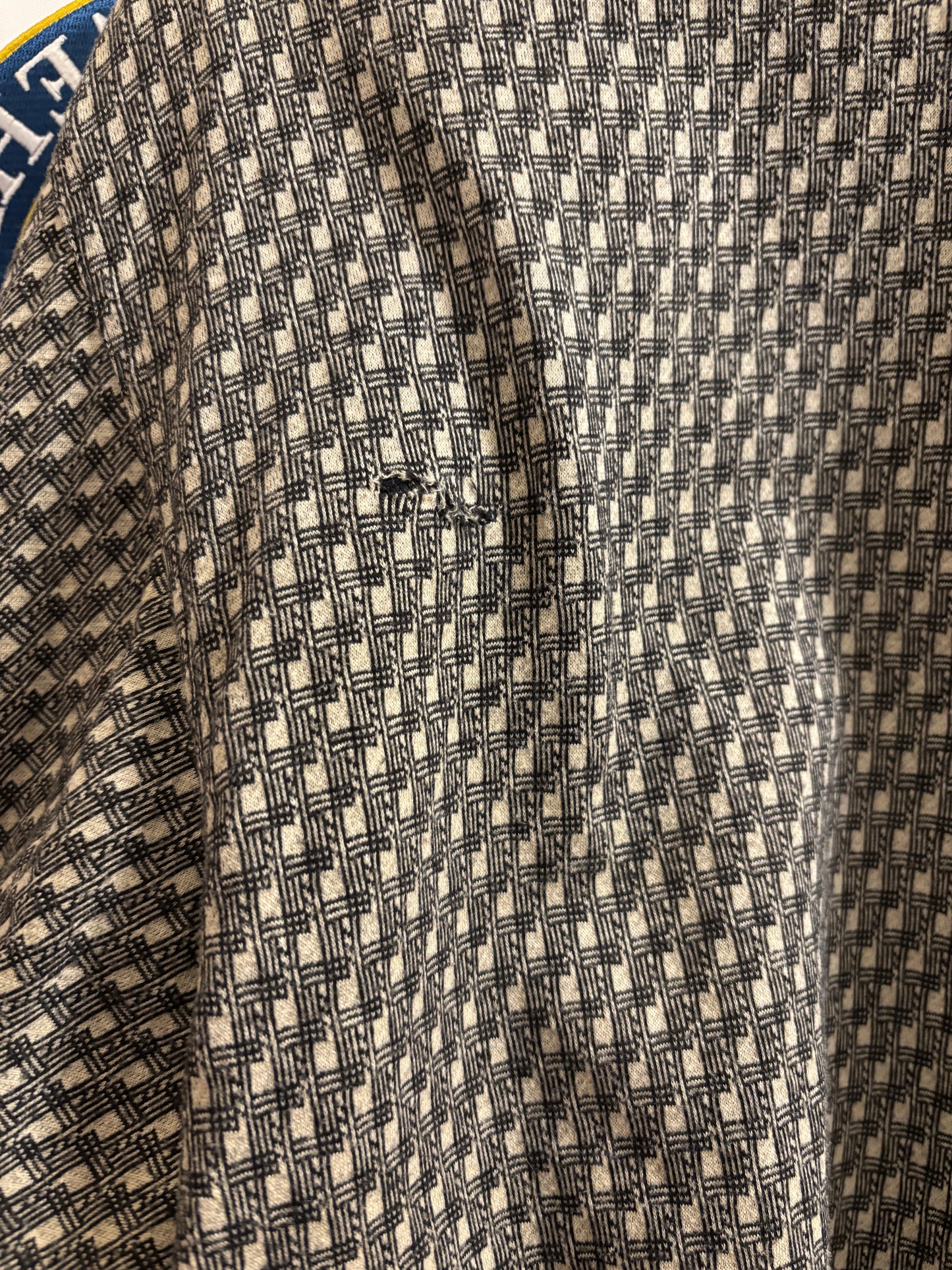 1990s Vintage Nike Golf All Over Arm Swoosh Logo Polo